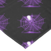 Paarse Halloween Spider Web Tablecloth Tafelkleed (Gekanteld)
