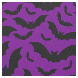paarse halloween vampier vleermuizen gotisch stof