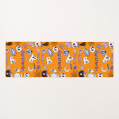Paarse Halloween yogamat (Voorkant (horizontaal))