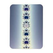 Paarse halsketting magneet (Verticaal)