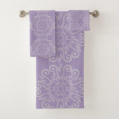  PAARSE HAMPTONS STIJL BATHROOM TOWEL SET BAD HANDDOEK (Insitu)