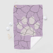 Paarse handdoek met handdoek (Insitu)