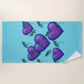 Paarse handdoeken voor hart en lieren (Voorkant)