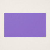 Paarse handmade Crochet Craft Visitekaartje (Achterkant)