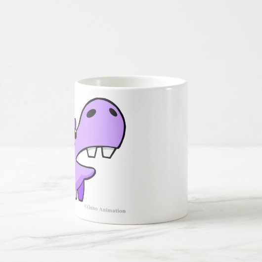 Paarse Happy Hippo drink mokken en bekertjes (Center)