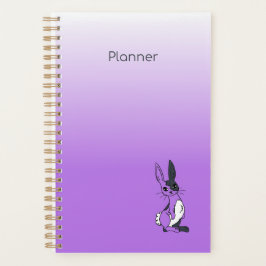 Paarse Harlekijn Konijn Agenda