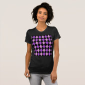 Paarse Harlequin T-shirt (Voorkant volledig)