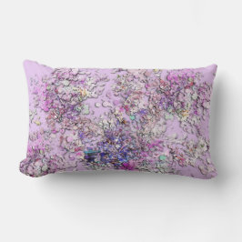 Paarse Harmony Lumbar Pillow Kussen