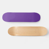 Paarse harsvaste kleur persoonlijk skateboard (Horizontaal)