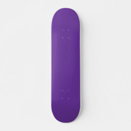 Paarse harsvaste kleur persoonlijk skateboard
