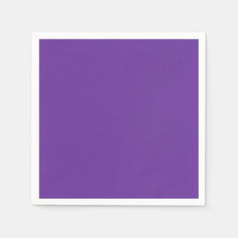 Paarse harsvaste kleur servet