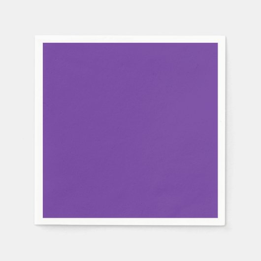 Paarse harsvaste kleur servet (Voorkant)