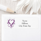 **PAARSE HART* ADRES ETIKET (Insitu)