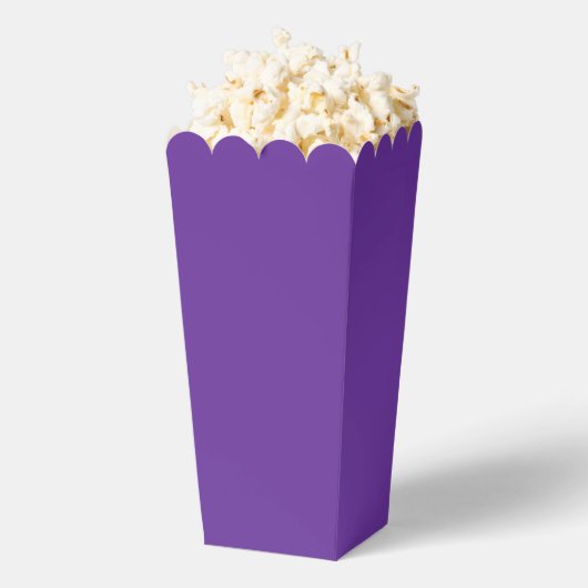 Paarse Hart Effen Kleur Bedankdoosjes (Popped)