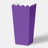 Paarse Hart Effen Kleur Bedankdoosjes (Voorkant)