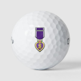 Paarse Hart-medaille Golfballen