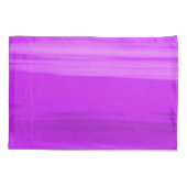 Paarse hart stralende sterren naam meisje kussensloop (Achterkant)