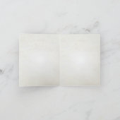 Paarse Hartblad Boom Trouw Dank Je Bedankkaart (Binnen)