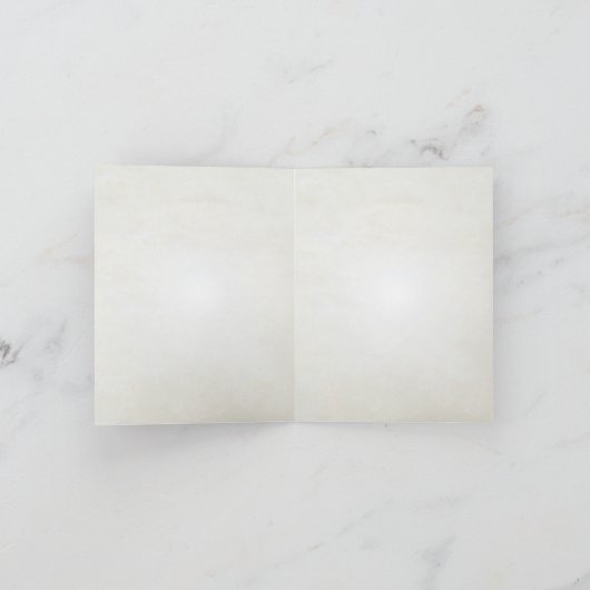 Paarse Hartblad Boom Trouw Dank Je Wel Bedankkaart (Binnen)