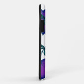 Paarse harten en libellen Case-Mate iPhone case (Achterkant/rechts)