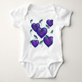 Paarse harten en libellen romper (Voorkant)