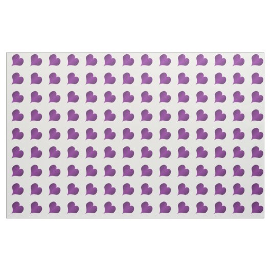 Paarse harten stof (Yard (91,4 cm))