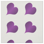 Paarse harten stof (Swatch)