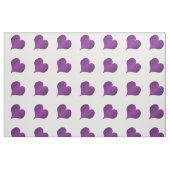 Paarse harten stof (Fat Quarter)