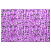 Paarse harten stof (Fat Quarter)