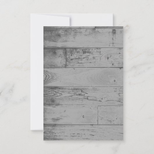 Paarse Hartjesboom Bruidsuitnodiging Kaart (Achterkant)