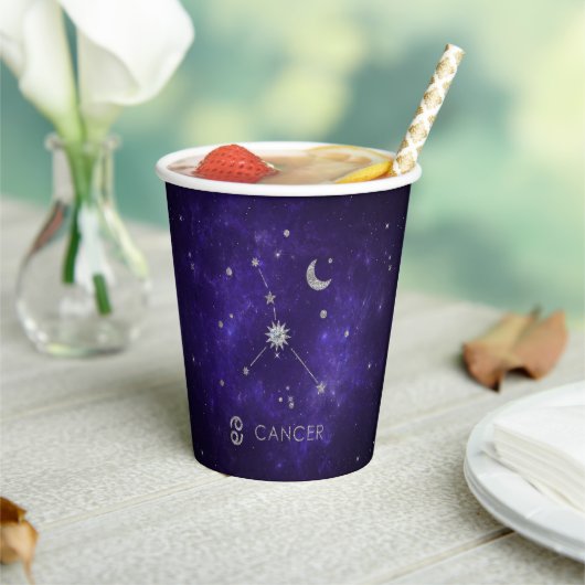 Paarse hartkanker | Kosmische Astrologie Horoscoop Papieren Bekers (Insitu)