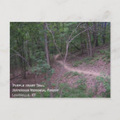 "Paarse hartslag" Briefkaart (Voorkant)