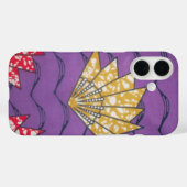 Paarse Hartstocht | Abstracte Oost-Afrikaanse Gego Case-Mate iPhone Case (Achterkant (horizontaal))