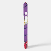 Paarse Hartstocht | Abstracte Oost-Afrikaanse Gego Case-Mate iPhone Case (Achterkant / Links)