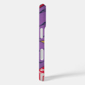 Paarse Hartstocht | Abstracte Oost-Afrikaanse Gego Case-Mate iPhone Case (Achterkant / Rechts)