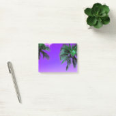 Paarse Hawaiian Palm Trees Post-it® Notes (Kantoor)