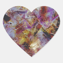 Paarse Haze Abstract