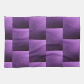 Paarse Haze Abstract Ombre Theedoek (Horizontaal)