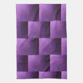 Paarse Haze Abstract Ombre Theedoek (Verticaal)
