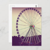 Paarse Haze Briefkaart (Voorkant / Achterkant)