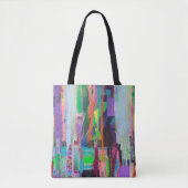 Paarse Haze Canvas tas (Voorkant)