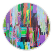 Paarse Haze Ceramische Pull Keramische Knop (Voorkant)