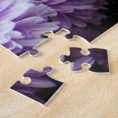 Paarse Haze Chrysanthema Legpuzzel (Zijkant)