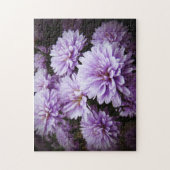 Paarse Haze Chrysanthema Legpuzzel (Verticaal)