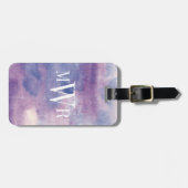 Paarse Haze II Bagagelabel (Voorkant horizontaal)