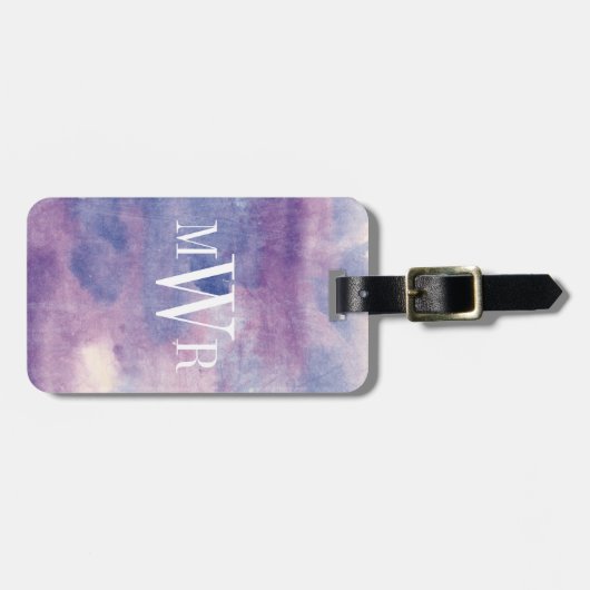 Paarse Haze II Bagagelabel (Voorkant horizontaal)