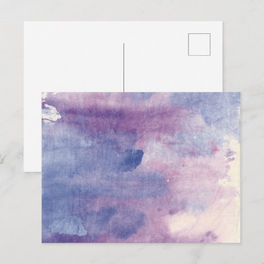 Paarse Haze II Briefkaart (Voorkant / Achterkant)