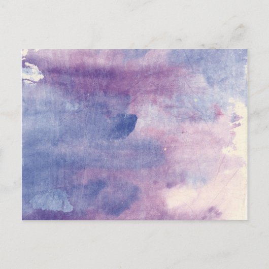 Paarse Haze II Briefkaart (Voorkant)