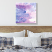 Paarse Haze II Canvas Afdruk (Insitu (Slaapkamer))