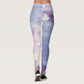 Paarse Haze II Leggings (Achterkant)